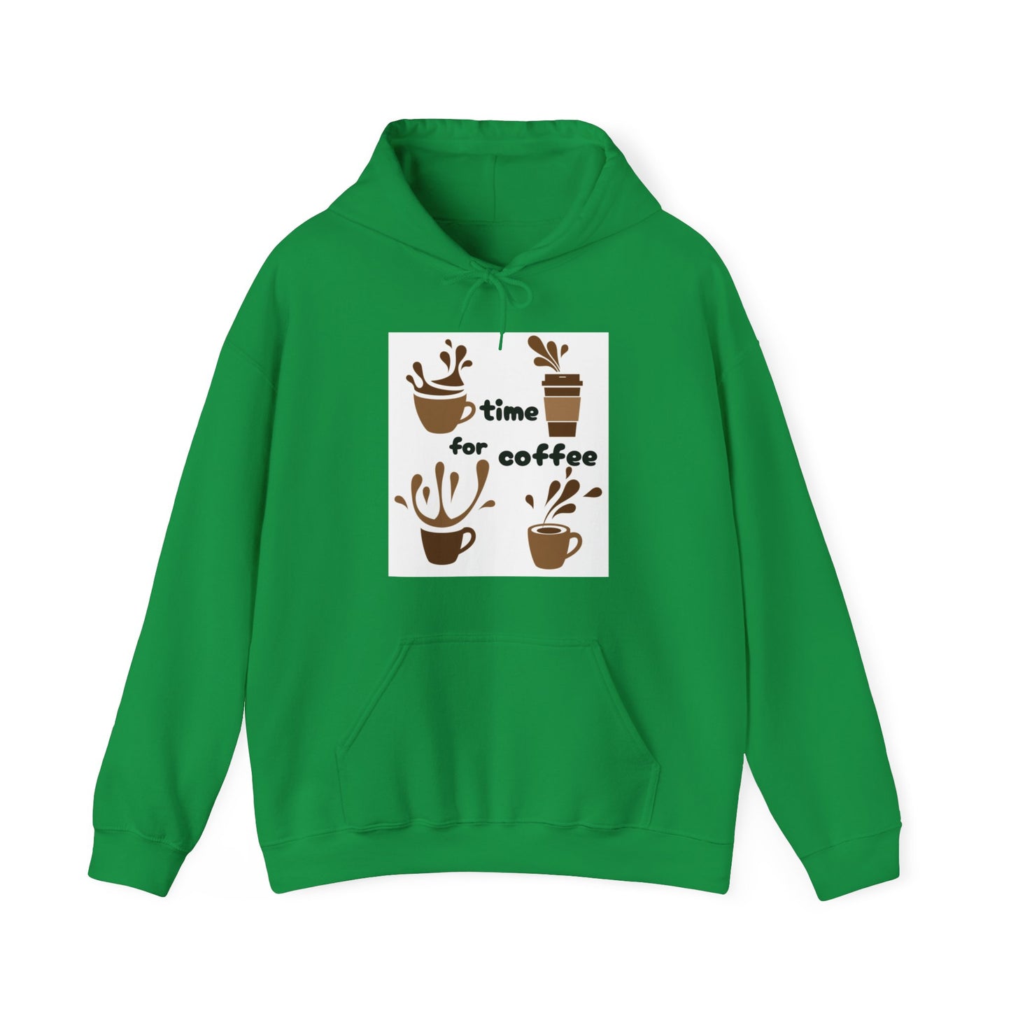 Unisex time for coffee hoodie